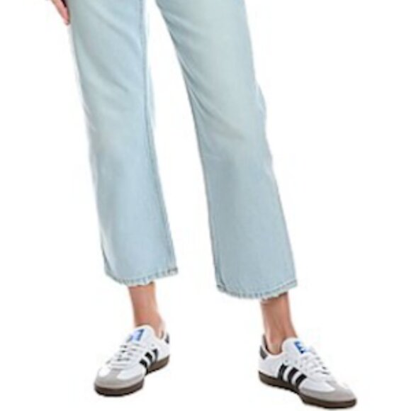 RE/DONE Women's Jeans Easy Straight Acqua Crop – Size 31, Inseam - 28 NWT - Picture 11 of 11